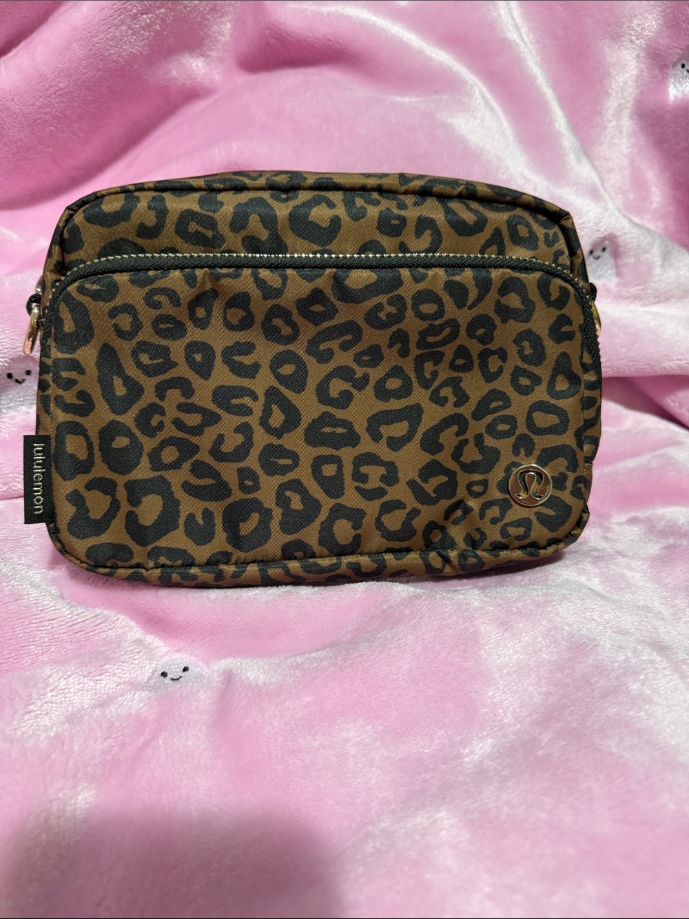 Lululemon Leopard Print crossbody bag
